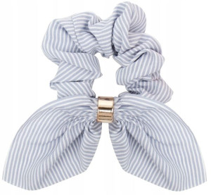 elastyczna Gumka do włosów SCRUNCHIE kokarda boho
