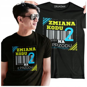 Koszulka Na 20 Urodziny Zmiana Kodu Na 2 Z Przodu