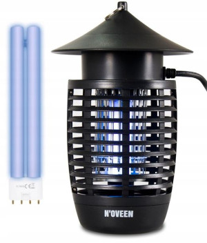 Lampa Owadobójcza Pro Komary Muchy Ćmy Wodoodporna