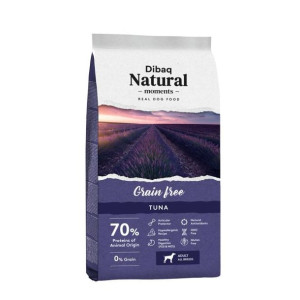 Dibaq Natural Moments Bezzbożowa Sucha Karma Dla Psów Wszystkich Ras z Tuńc