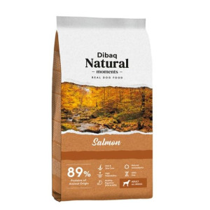 Dibaq Natural Moments Sucha Karma Dla Psów Wszystkich Ras z Łososiem 15 kg