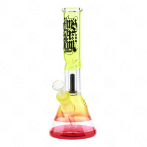 Bongo szklane Amsterdam Spiralka ICE RASTA 37 cm
