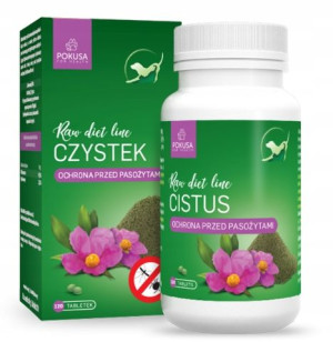 POKUSA Czystek w tabletkach suplement na kleszcze