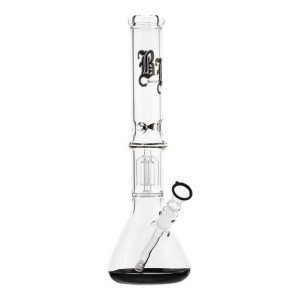 Black leaf bongo szklane tree perc 40 cm