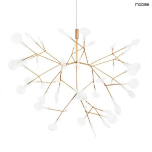 MOOSEE lampa wisząca FLORA 98 miedziana