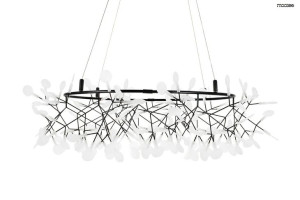 MOOSEE lampa wisząca FLORA 125 czarna