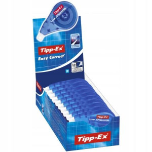 Korektor TIPP-EX Easy Correct 12m pudełko 10 sztuk