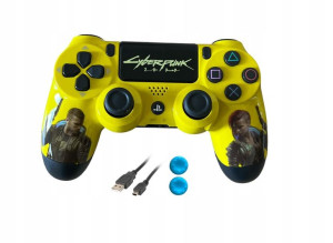 Bezprzewodowy Pad Kontroler Do Ps 4 Cyberpunk