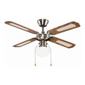 Lampowentylator GoodHome Lari 107 cm E27 złoty