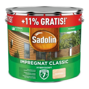 Impregnat Sadolin Classic Hybrydowy bezbarwny 10 l