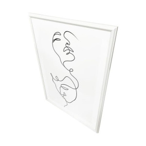 Ramka na zdjęcia GoodHome Blanton 70 x 100 cm biała