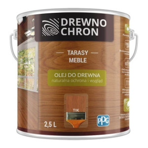 Olej do drewna Drewnochron tik 2,5 l