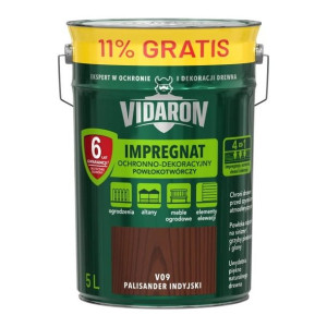 Impregnat do drewna Vidaron palisander indyjski 4,5 l + 11%