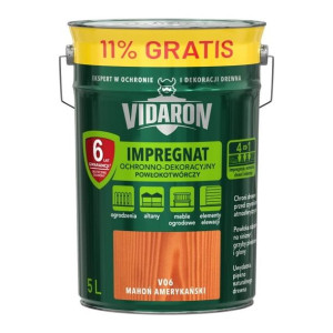 Impregnat do drewna Vidaron mahoń amerykański 4,5 l + 11%