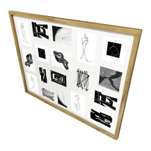 Galeria na zdjęcia GoodHome Islande 65,6 x 85,6 cm 18 dąb
