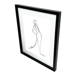 Ramka na zdjęcia GoodHome Islande 40 x 50 cm czarna