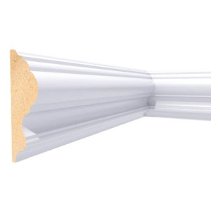 Listwa ścienna MDF Foge LED LB22 94 x 30 x 2000 mm