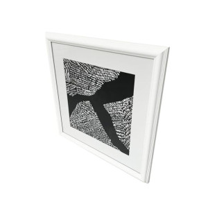 Ramka na zdjęcia GoodHome Blanton 40 x 40 cm biała
