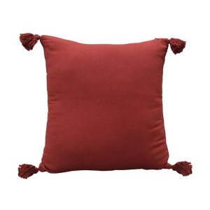 Poduszka GoodHome Tassels 45 x 45 cm terracota