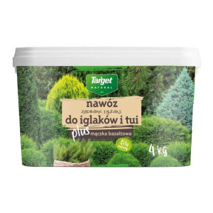 Nawóz do iglaków Target z mączką bazaltową 4 kg