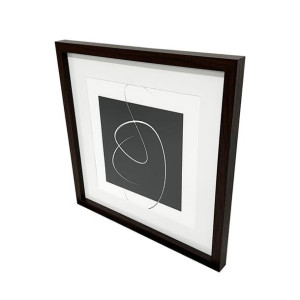 Ramka na zdjęcia GoodHome Islande 40 x 40 cm orzechowa