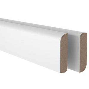 Listwa maskująca MDF 14 x 69 x 2100 mm round biała