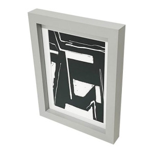 Ramka na zdjęcia GoodHome Islande 18 x 24 cm szara