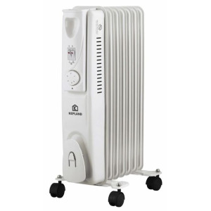 Grzejnik olejowy 1500 W Biały Kepland