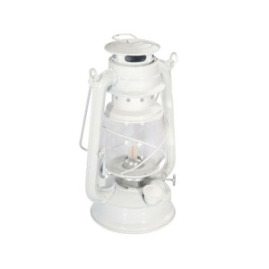 Lampa naftowa biała 24x14x11.5 cm