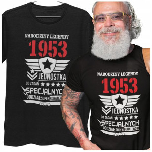 Koszulka Na Urodziny 70lat Legenda Prezent 70tka