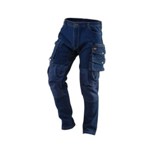 Spodnie robocze Denim 2 r.M niebieskie Neo Tools