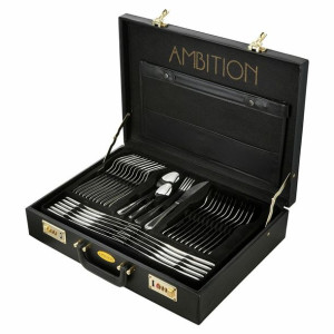 Komplet sztućców Verona 72 elementy w walizce Ambition
