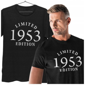 Koszulka Na Urodziny 70lat Limited Prezent 70tka