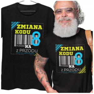 Koszulka Na 80 Urodziny Zmiana Kodu Prezent 80tka