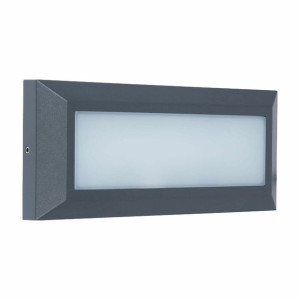 Kinkiet zewnętrzny Bronson szary IP44 LED Inspire