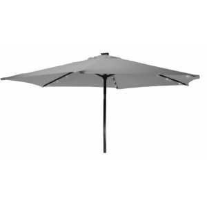 Parasol ogrodowy Led 270x270x232 cm szary