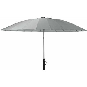Parasol ogrodowy okrągły Shanghai 270x245cm szary
