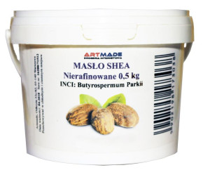 Masło Shea Nierafinowane Karite 500g 0,5kg