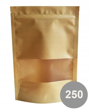Doypack Torebka Papierowa Woreczki 250 Ml 50 Sztuk