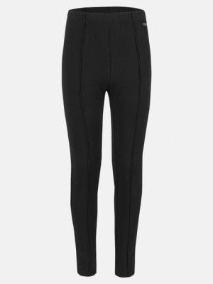 Ocieplane legginsy dziewczęce z prążkami N-KITTIE JUNIOR 158-164