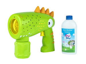 Fru Blu Blaster Dino Pistolet na bańki + płyn 0,4l