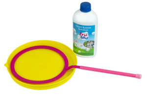 Fru Blu Zestaw OBRĘCZ bańki mydlane + płyn 0,4l