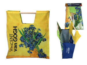 Torba Z Drewnianym Uchwytem Van Gogh Irysy