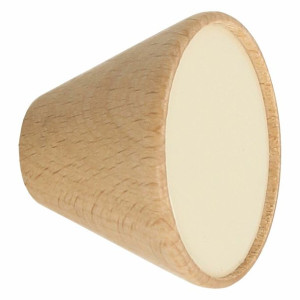 Gałka meblowa GD09-D10-V113 beżowa/drewno