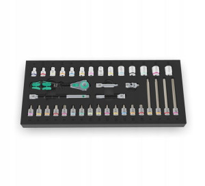 Wkładka Piankowa Zyklop 1/4'' 8000a, 37cz. Wera
