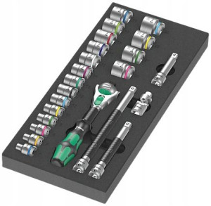 Wkładka Piankowa Zyklop 3/8'' 8000 C Set 23cz.wera