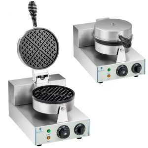 Gofrownica Okrągła Do Gofrów 18,5cm Teflon 1300w