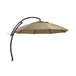 Parasol ogrodowy okrągły Easy Sun 375x305 cm beżowy Sun Garden