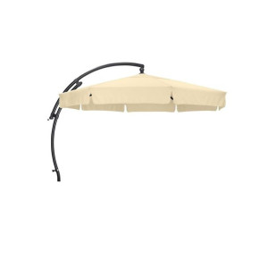 Parasol ogrodowy okrągły Easy Sun 350x305 cm jasnobeżowy Sun Garden
