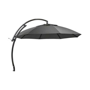 Parasol ogrodowy okrągły Easy Sun 375x305 cm antracytowy Sun Garden